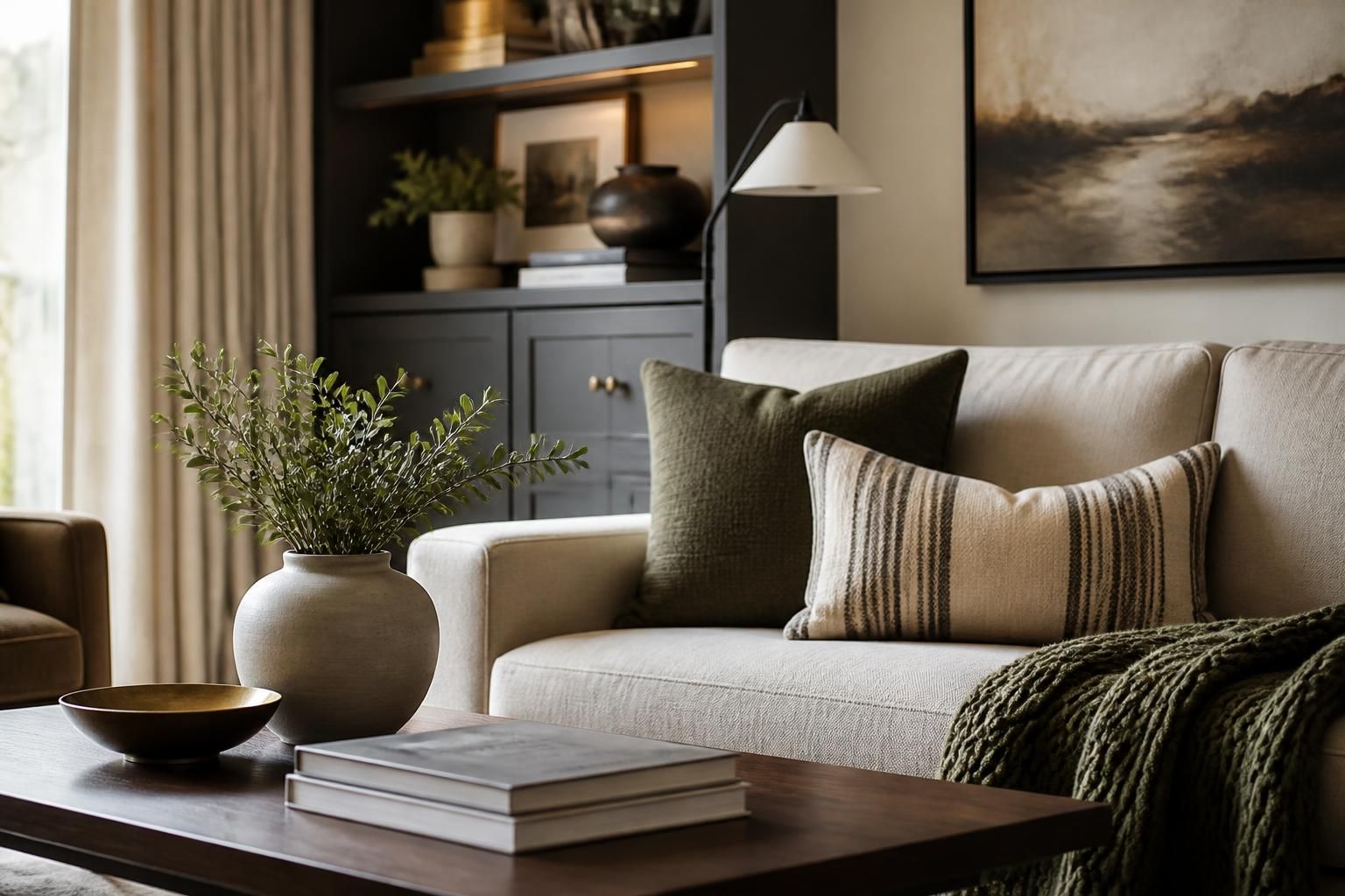 Thoughtfully arranged interior reflecting professional design guidance.